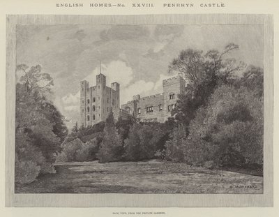 Penrhyn Castle door Charles Auguste Loye